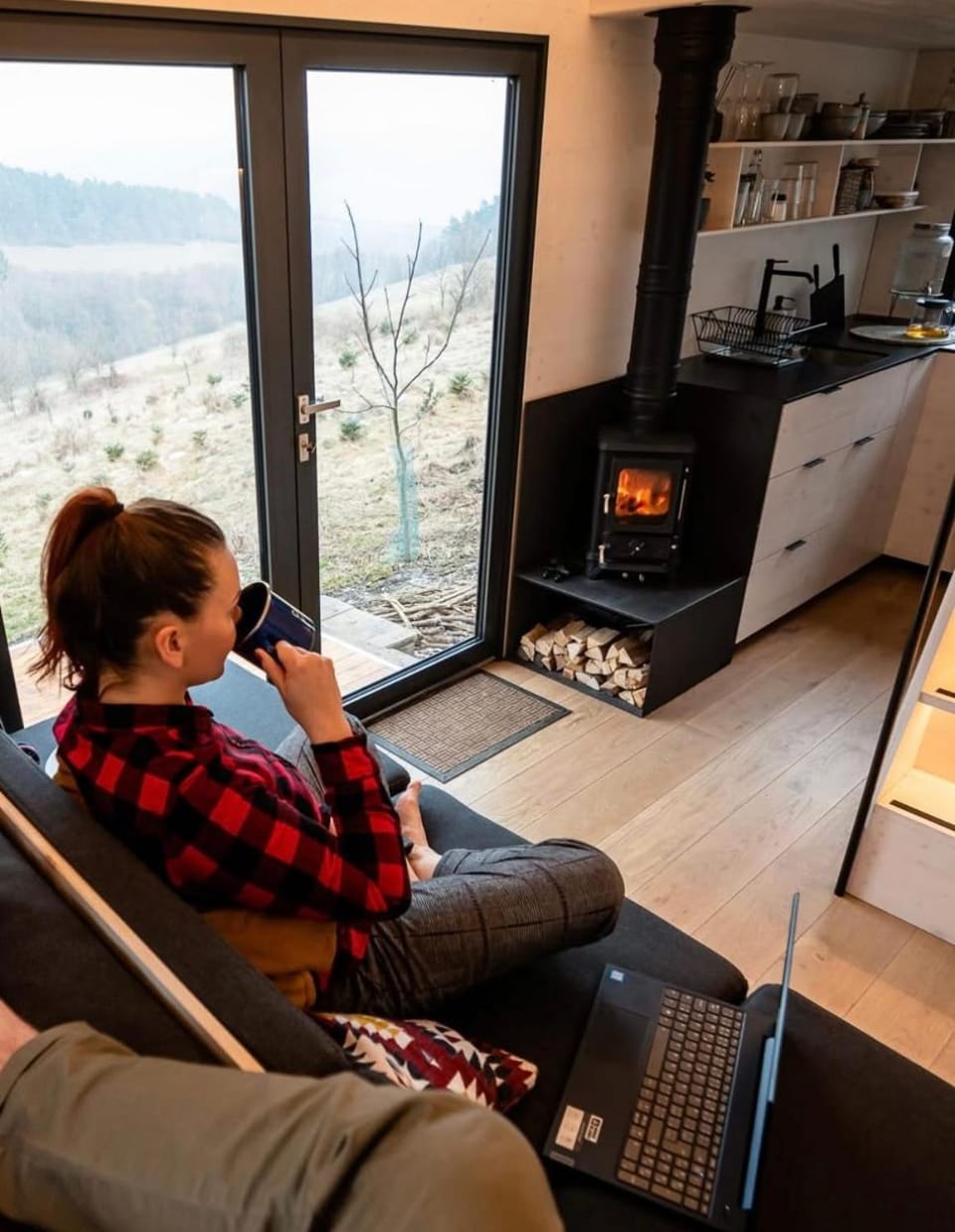 Mobile Hut - Resort Statek Starý Týn - luxusní glampingové ubytování Campground/ 
RV Resort in Czechia