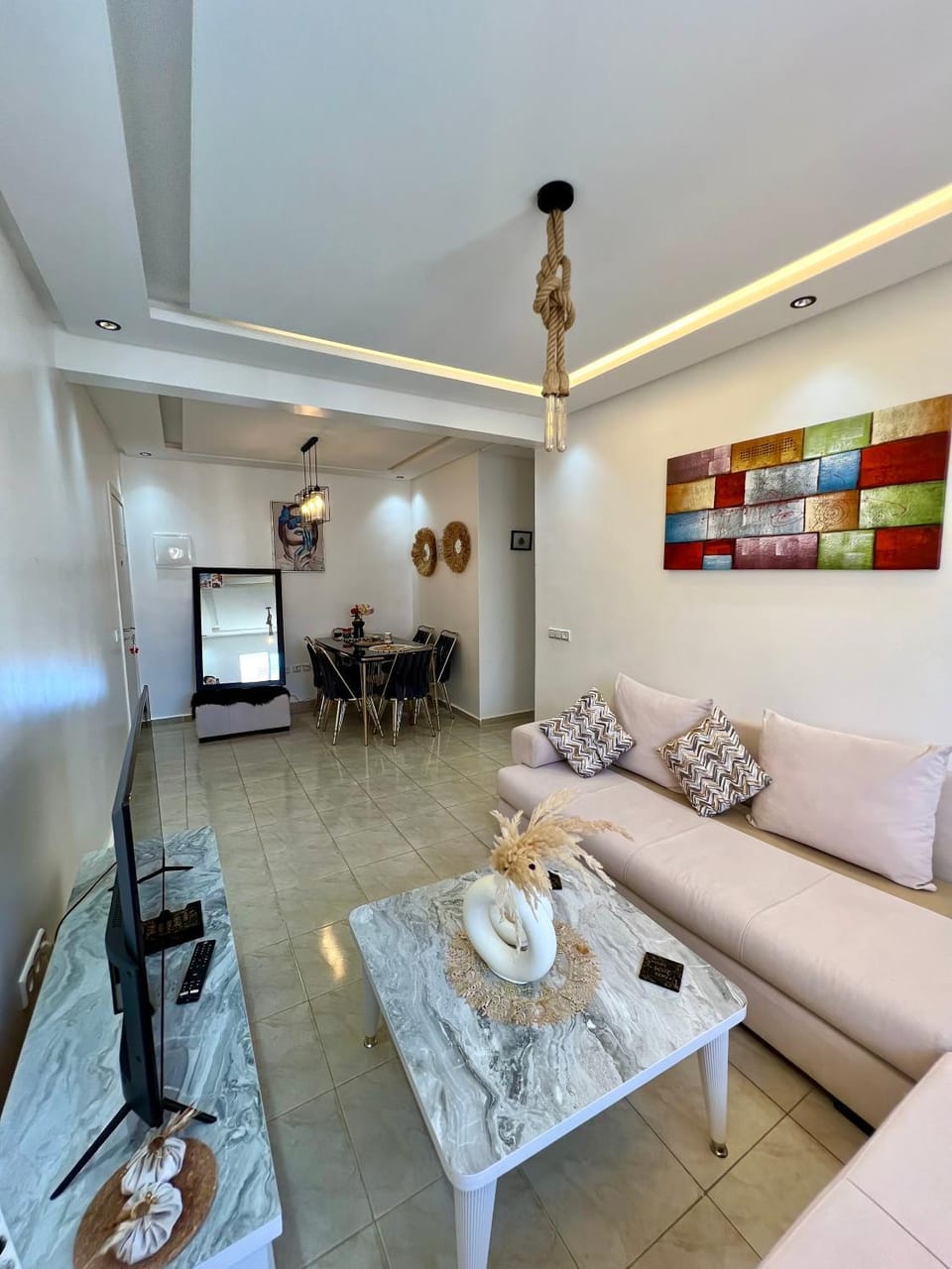 Cosy chambre salon à 2 min harhoura Apartment in Rabat-Salé-Kénitra