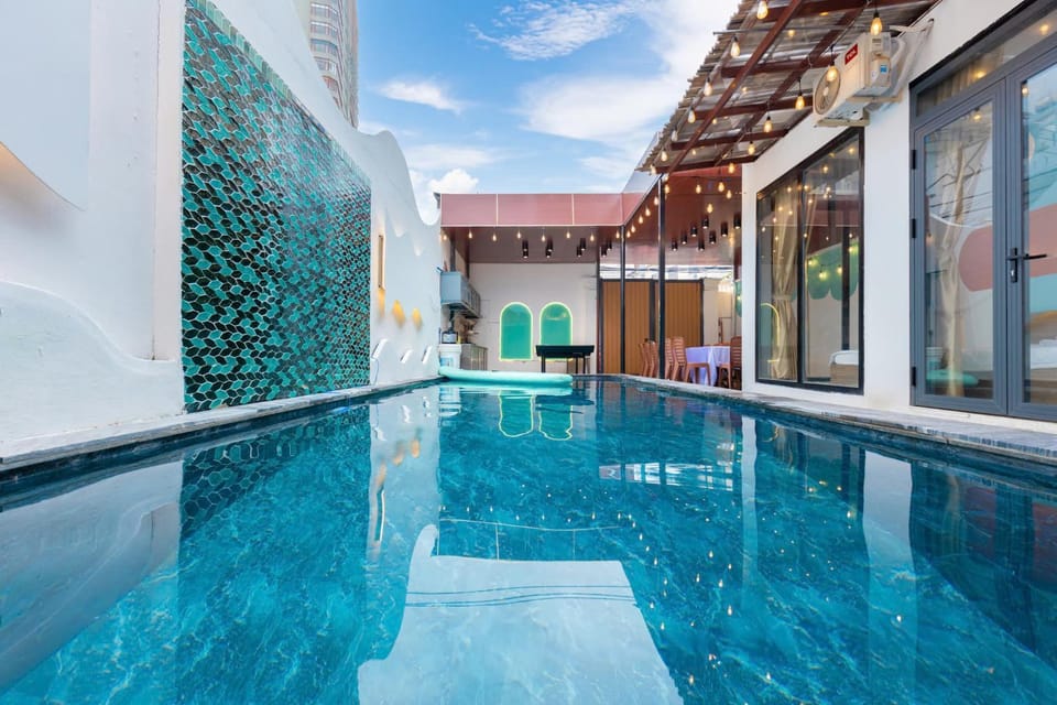 Day, Beach, Beach, Evening entertainment, Pool view, Swimming pool, Breakfast, American breakfast, sunbed