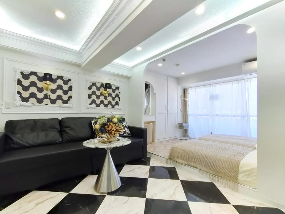 Living room, Bedroom
