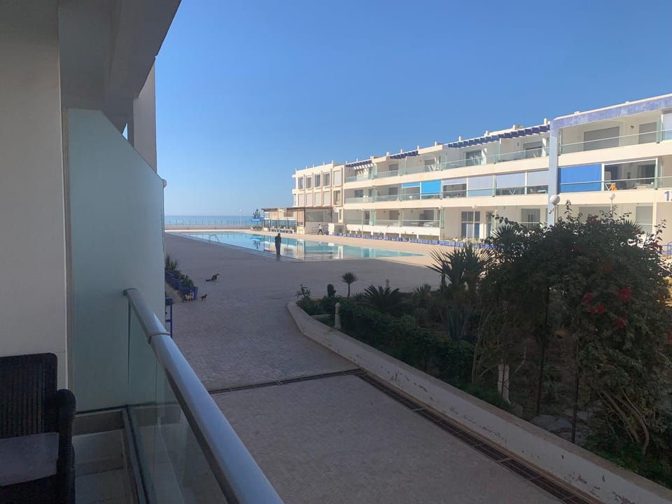 Property building, Pool view, Swimming pool