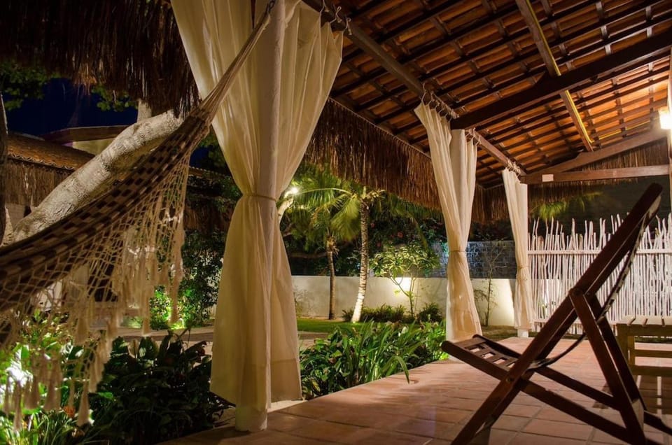 Patio, Night, Garden, Balcony/Terrace, Garden view