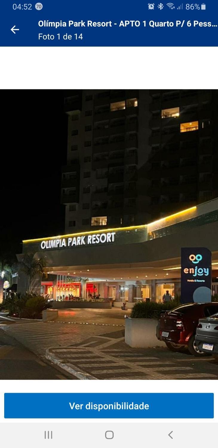 APARTAMENTO OLIMPIA PARK RESORT 503 c Apartment hotel in Olímpia