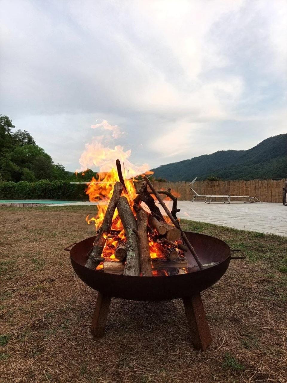 Patio, BBQ facilities, Mountain view, Swimming pool
