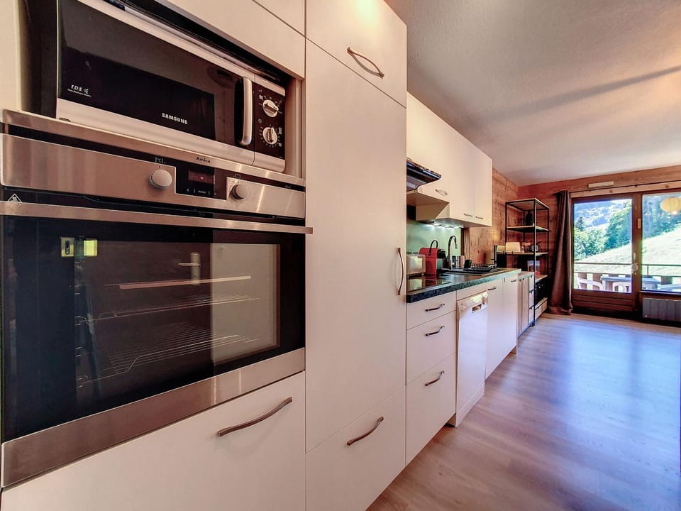 Studio rénové pour 5 pers, balcon, garage, WiFi - La Clusaz - FR-1-818-29 Apartment in La Clusaz