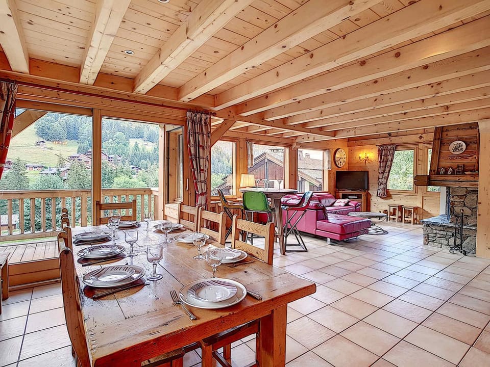 Chalet haut de gamme 8 pers à La Clusaz avec Wifi et parking - FR-1-818-74 Chalet in La Clusaz