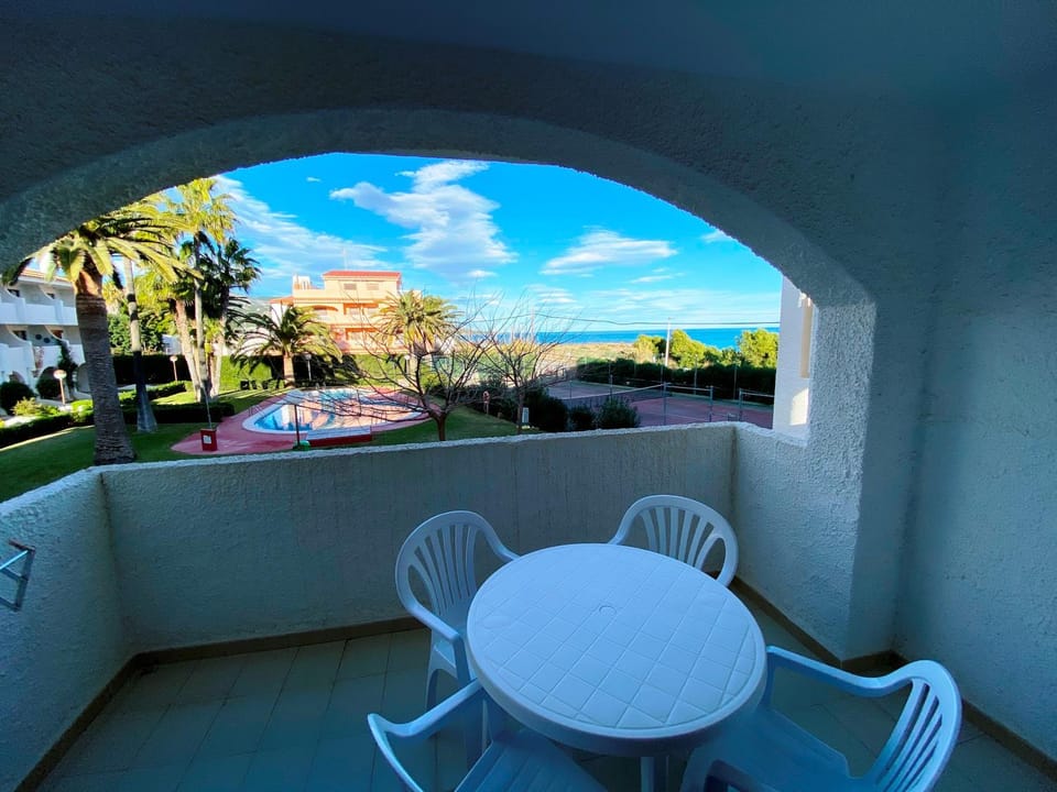Balcony/Terrace, Seating area, Sea view, Parking