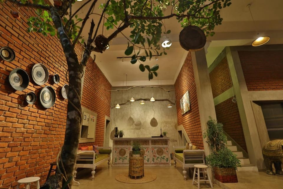Facade/entrance, Night, Lobby or reception, Seating area
