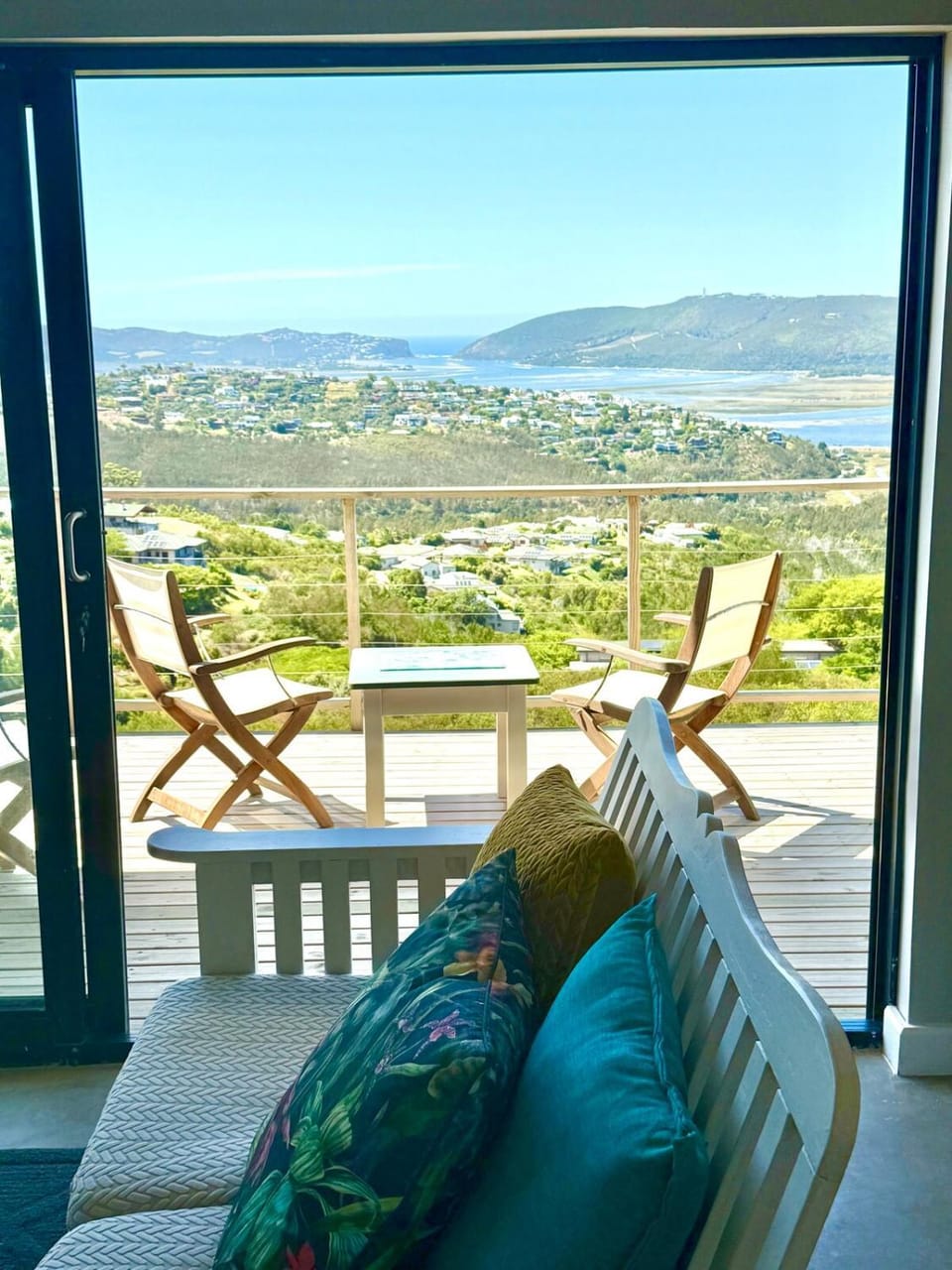 Patio, Natural landscape, View (from property/room), Balcony/Terrace, Balcony/Terrace, Living room, Lake view, Mountain view, River view, Sea view