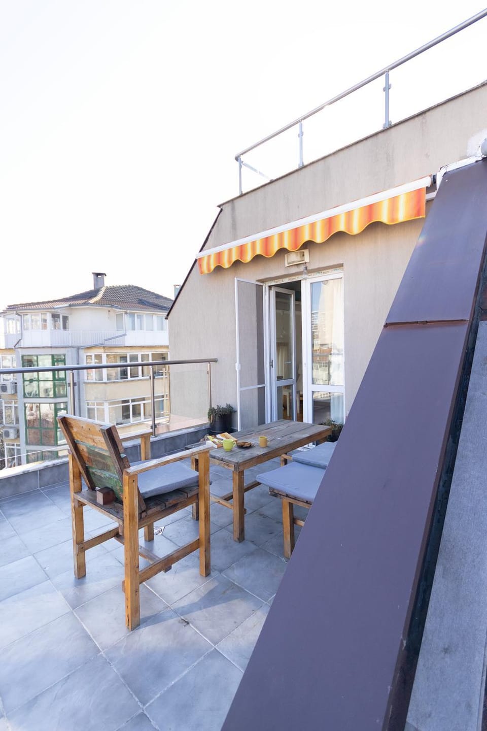 Day, View (from property/room), Balcony/Terrace, sunbed