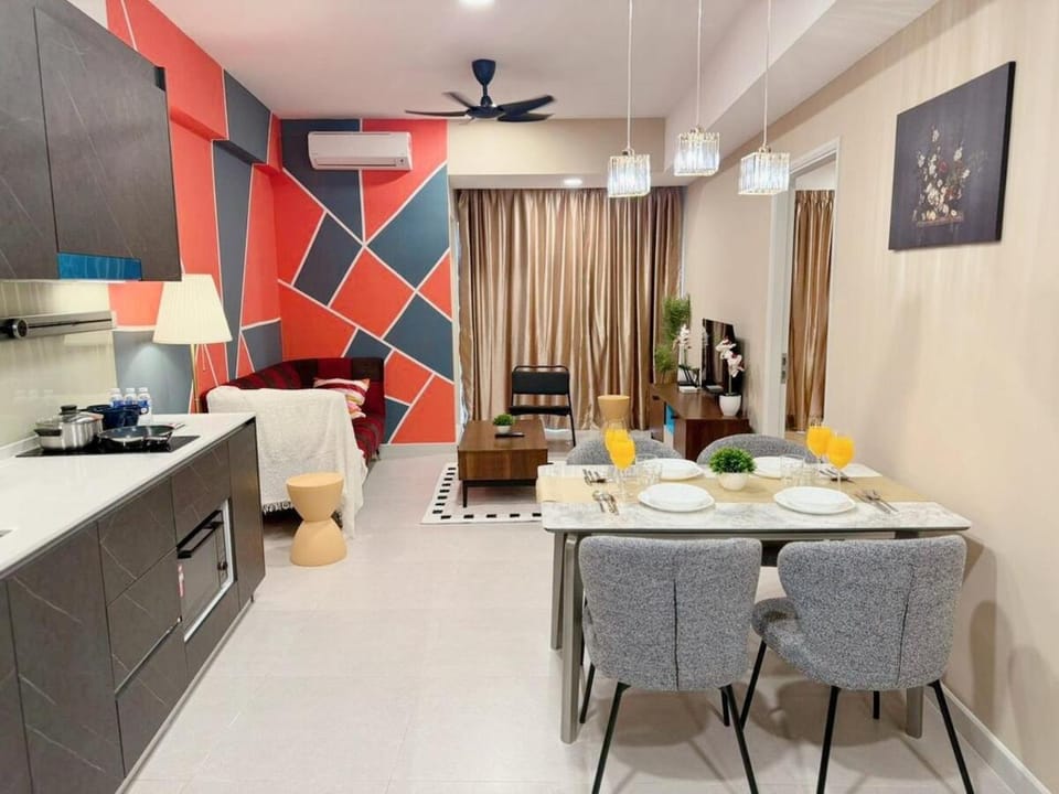 The Atrium at Jalan Ampang by OKBnB - Modern 2Bedroom, 10 mins to Pavilion KL Apartment in Federal Territory of Kuala Lumpur