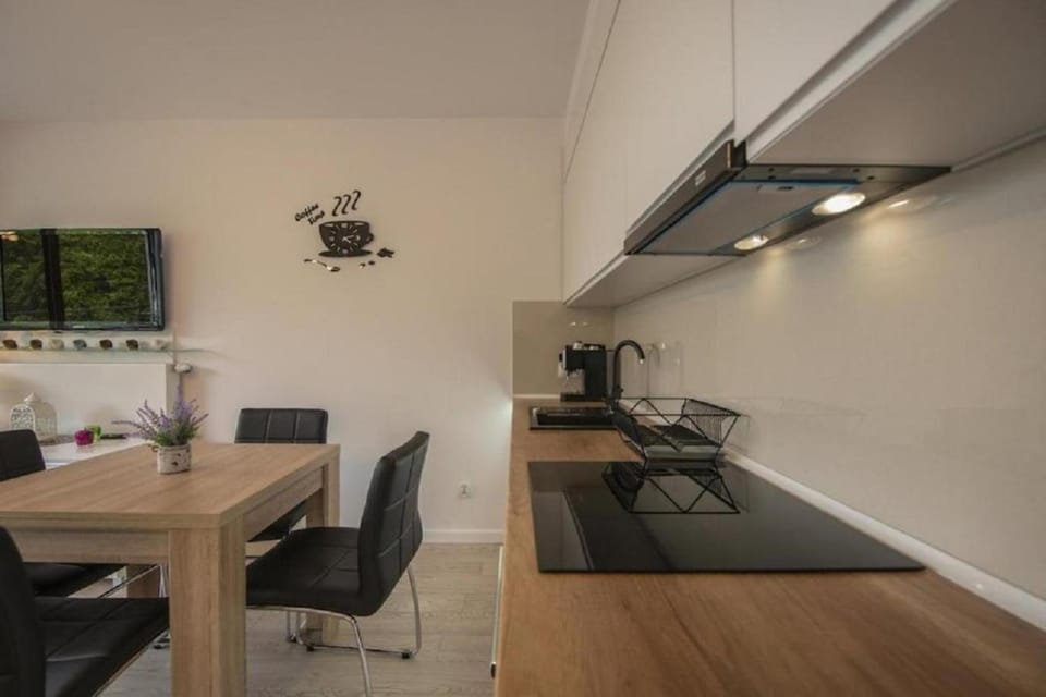 Living room, kitchen