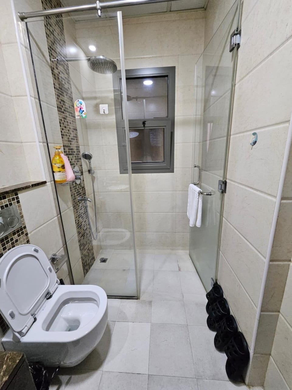 Shower, Toilet, Bathroom, towels