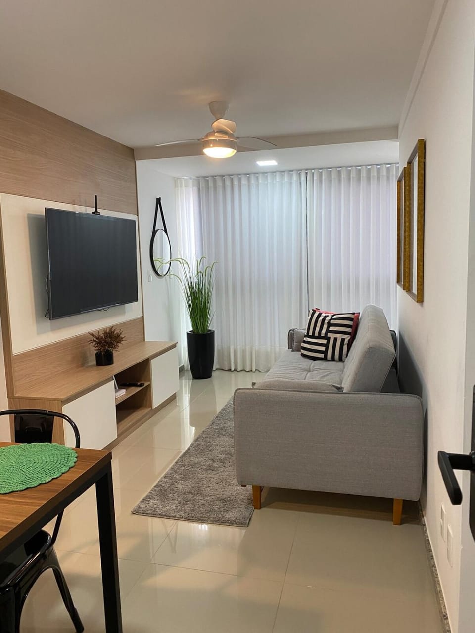 Apto suite com piscina e vista lateral incrível para o mar Apartment in Vila Velha