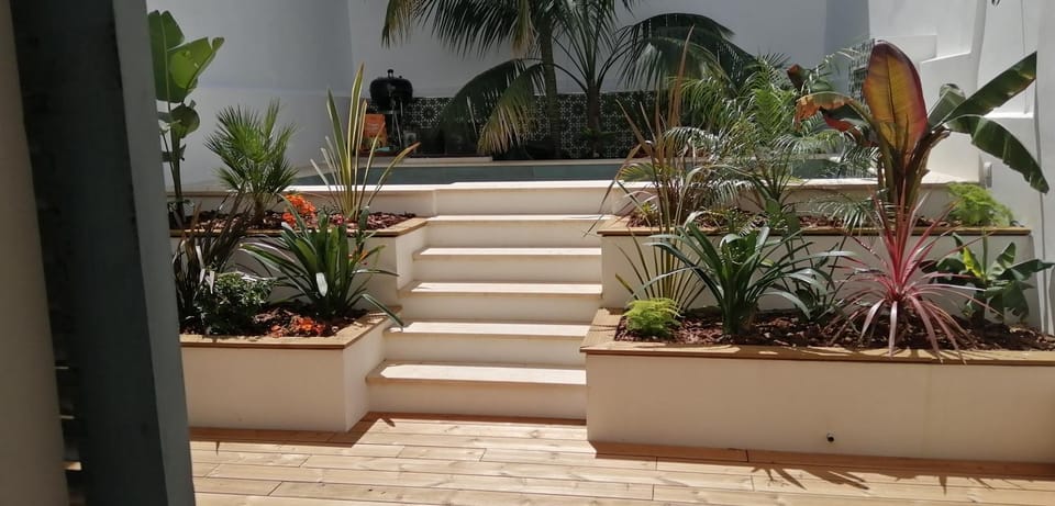 Patio, Garden, Garden, Swimming pool