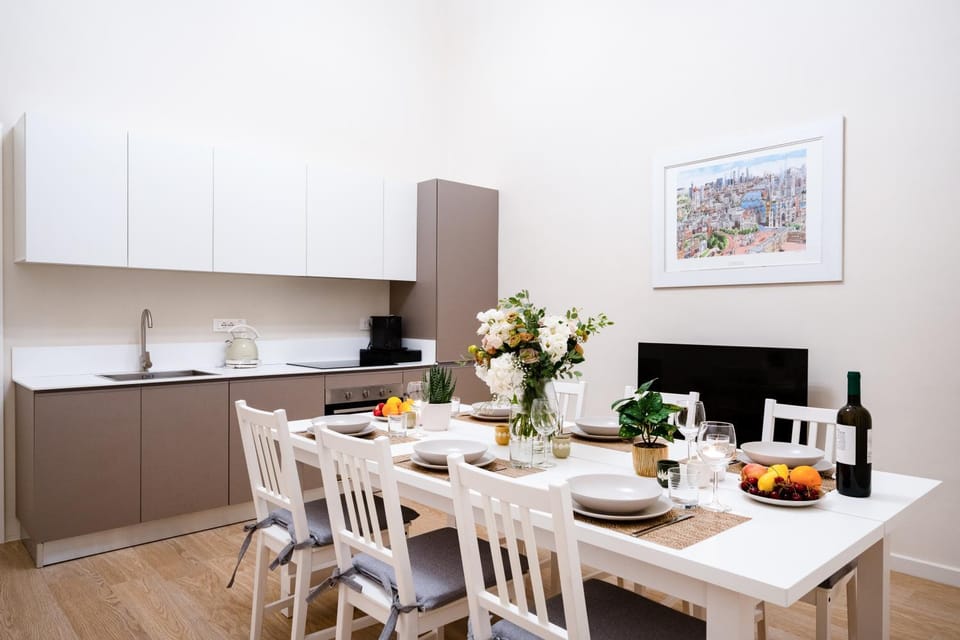 Kitchen or kitchenette, Living room, Dining area, kitchen, kitchen