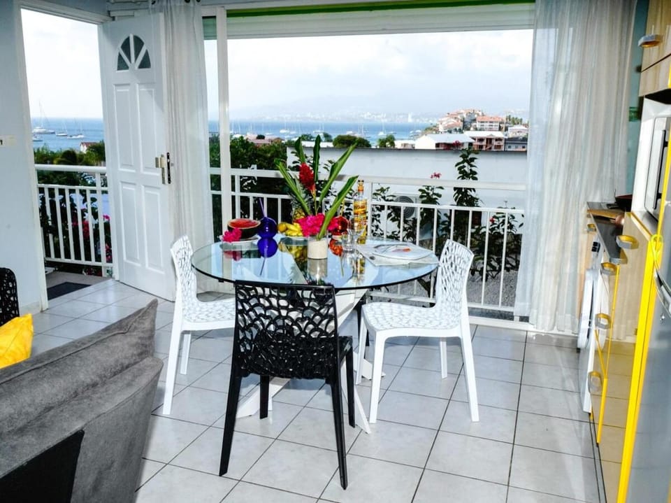 Dining area, Sea view