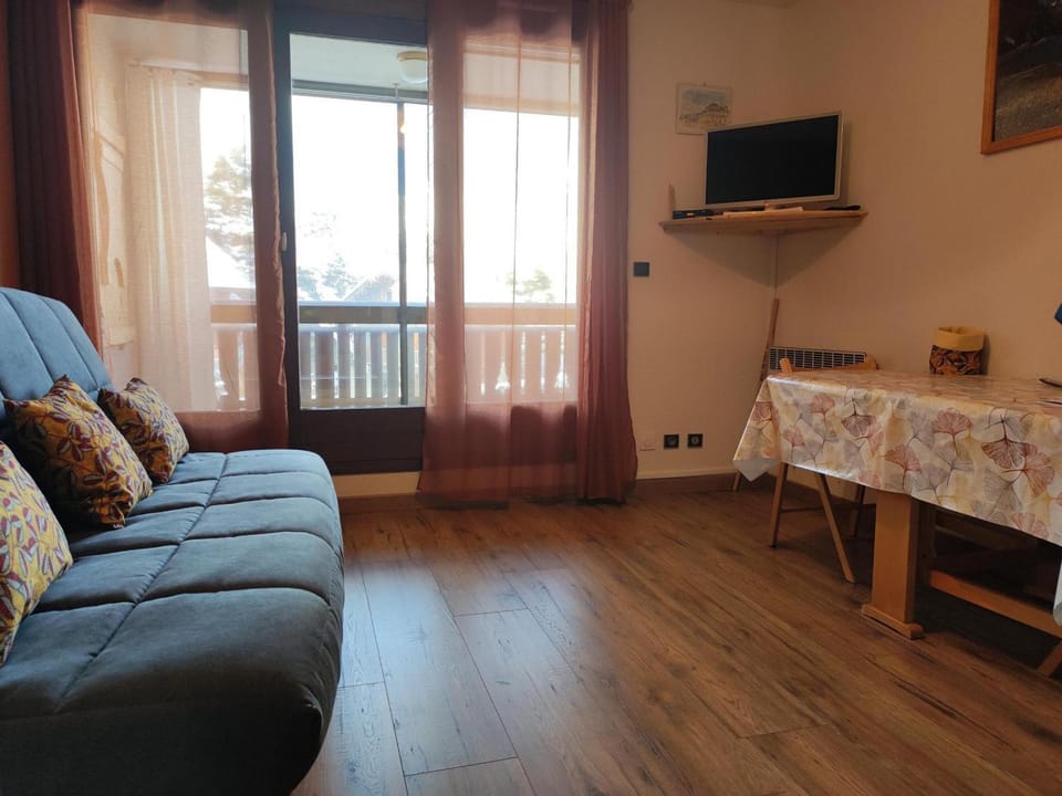 Studio cosy accès direct pistes, balcon vue montagne - FR-1-504-691 Apartment in Provence-Alpes-Côte d'Azur