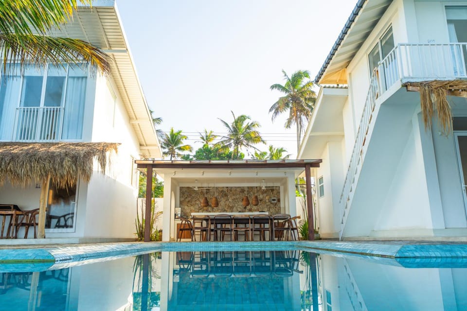 Property building, Pool view, Swimming pool