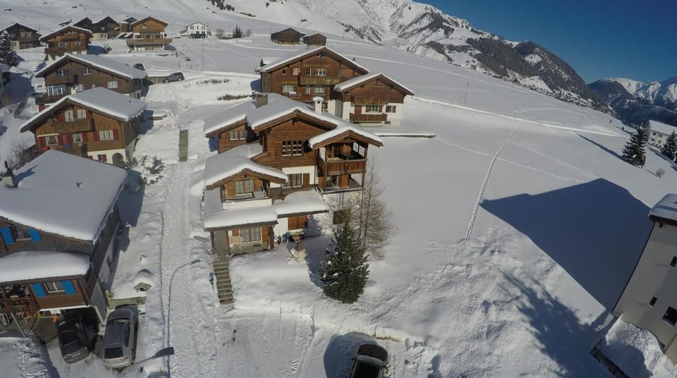 Natural landscape, Bird's eye view, Winter