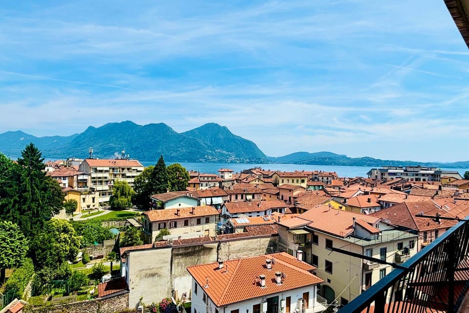 Day, Natural landscape, City view, Lake view, Mountain view