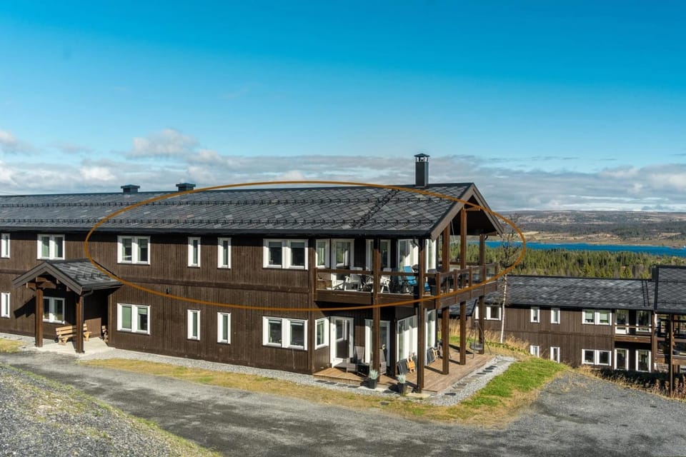 Stor leilighet på Bualie, Golsfjellet Apartment in Viken, Norway