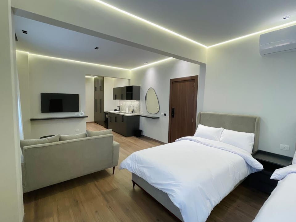 Communal lounge/ TV room, Bed, Photo of the whole room