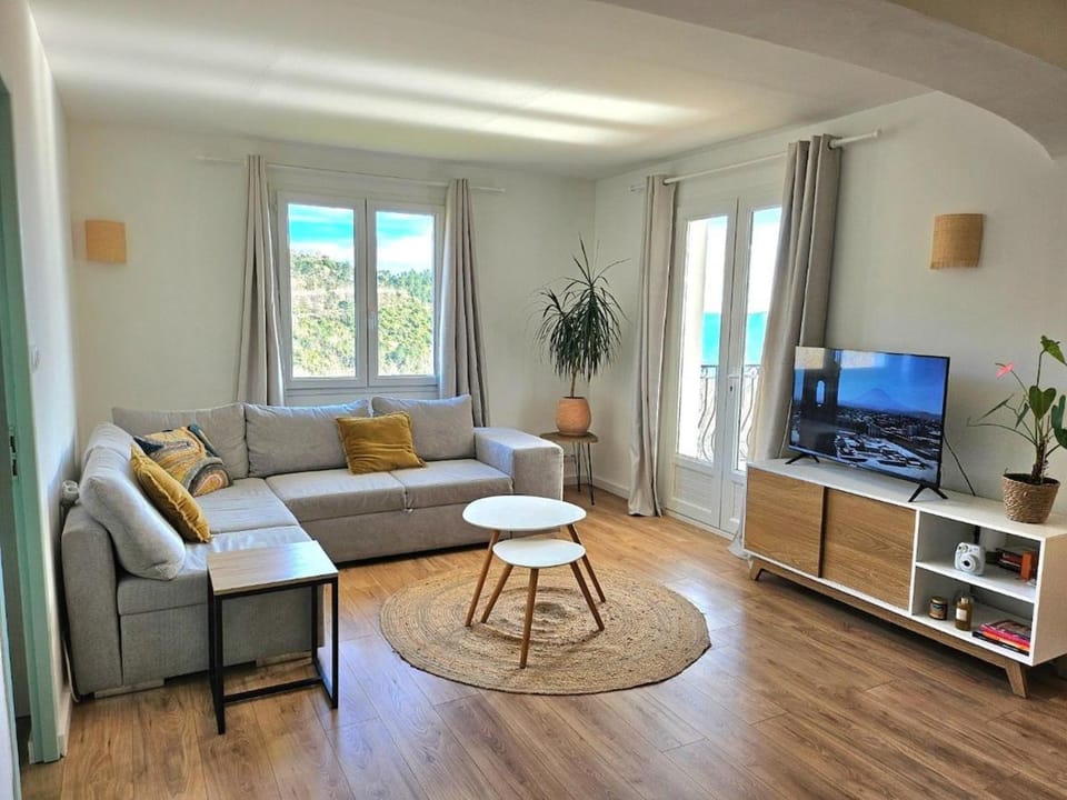Spacieux haut de villa 3 chambres Venaco Apartment in Corsica