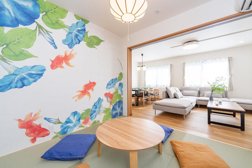 Living room, Seating area, Bedroom