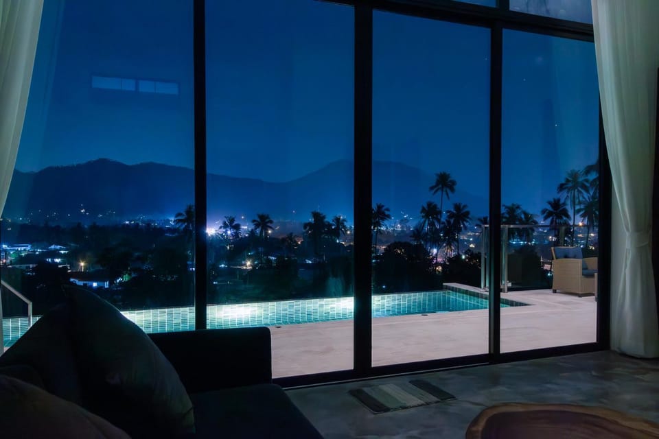 Patio, Natural landscape, Mountain view, Pool view, Swimming pool