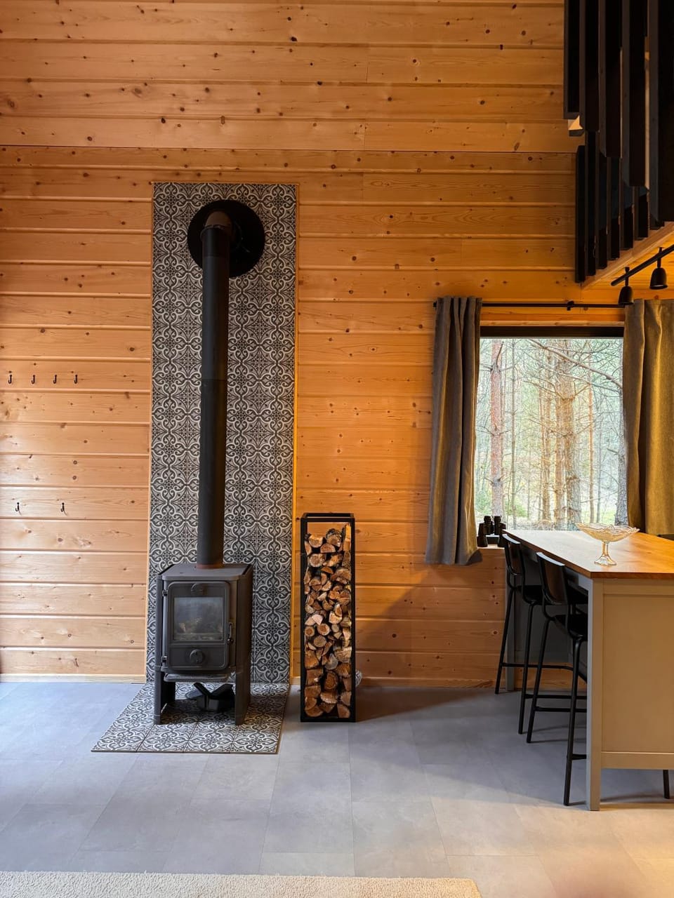 Local Forest House in Vilnius County, Lithuania