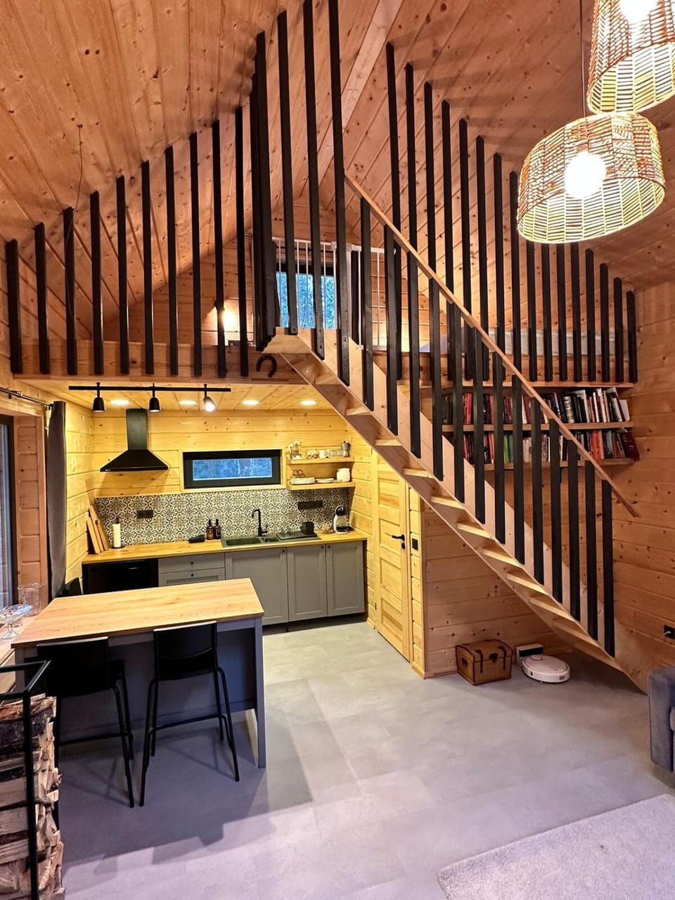 Local Forest House in Vilnius County, Lithuania