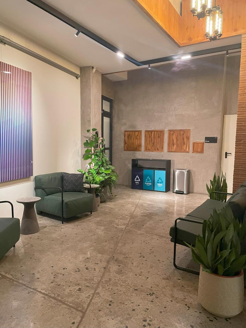 Facade/entrance, Seating area