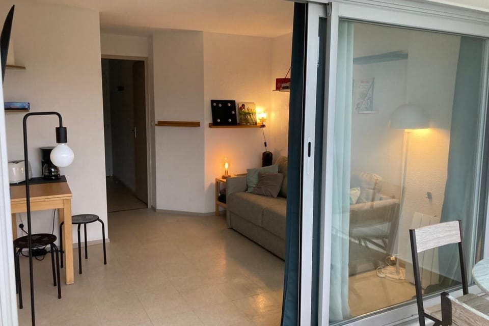 Pool and beach studio Apartment in Quiberon