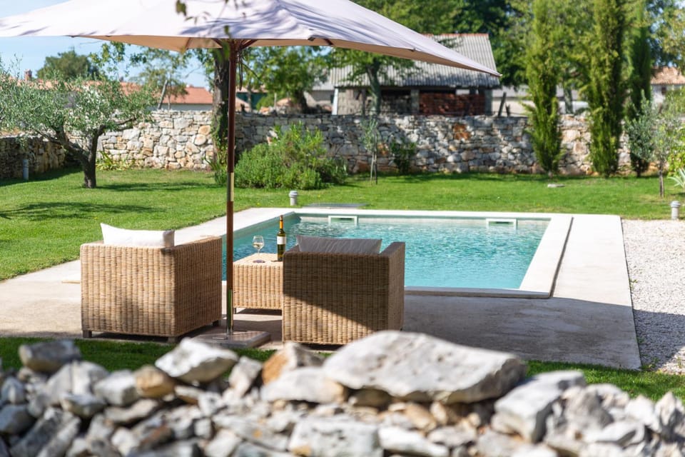 Beautiful restored farmhouse with private pool and gardens Villa in Istria County