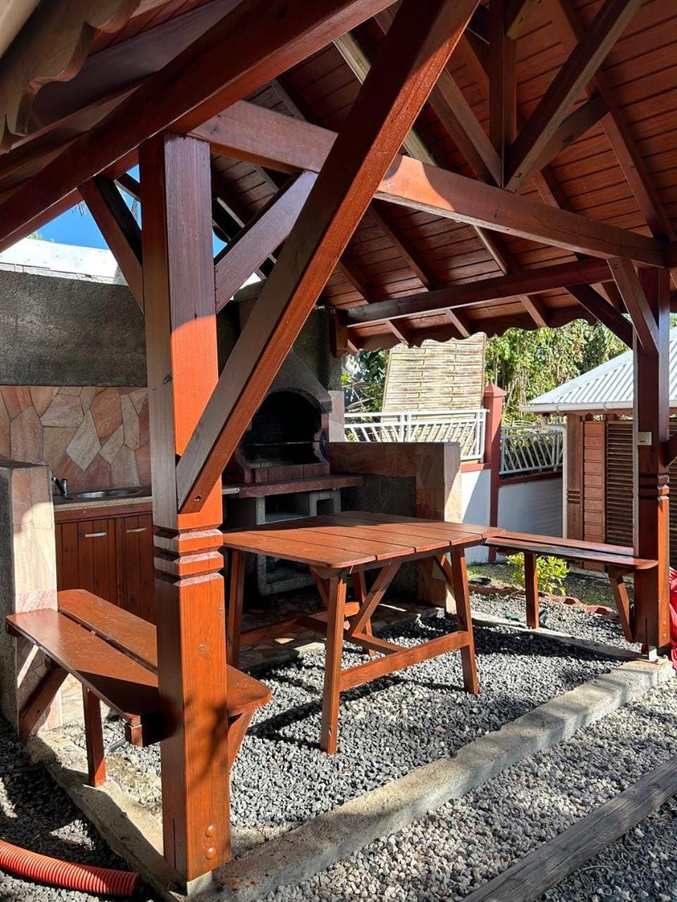 Day, BBQ facilities, BBQ facilities, View (from property/room), Dining area