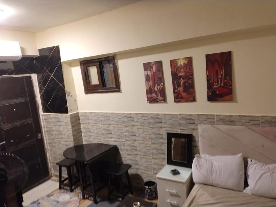 غرف نوم فى فندقية بها ما الزمالك Apartment in Cairo Governorate