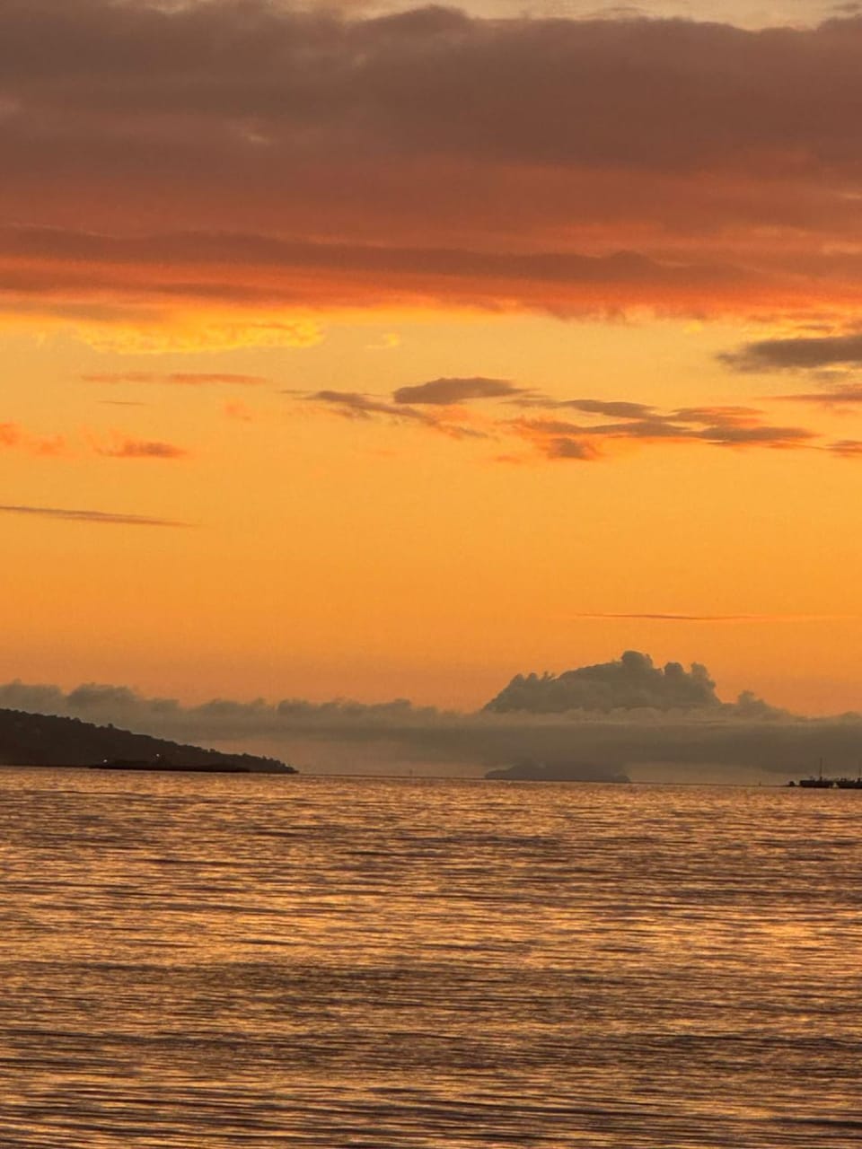 Sea view, Sunset