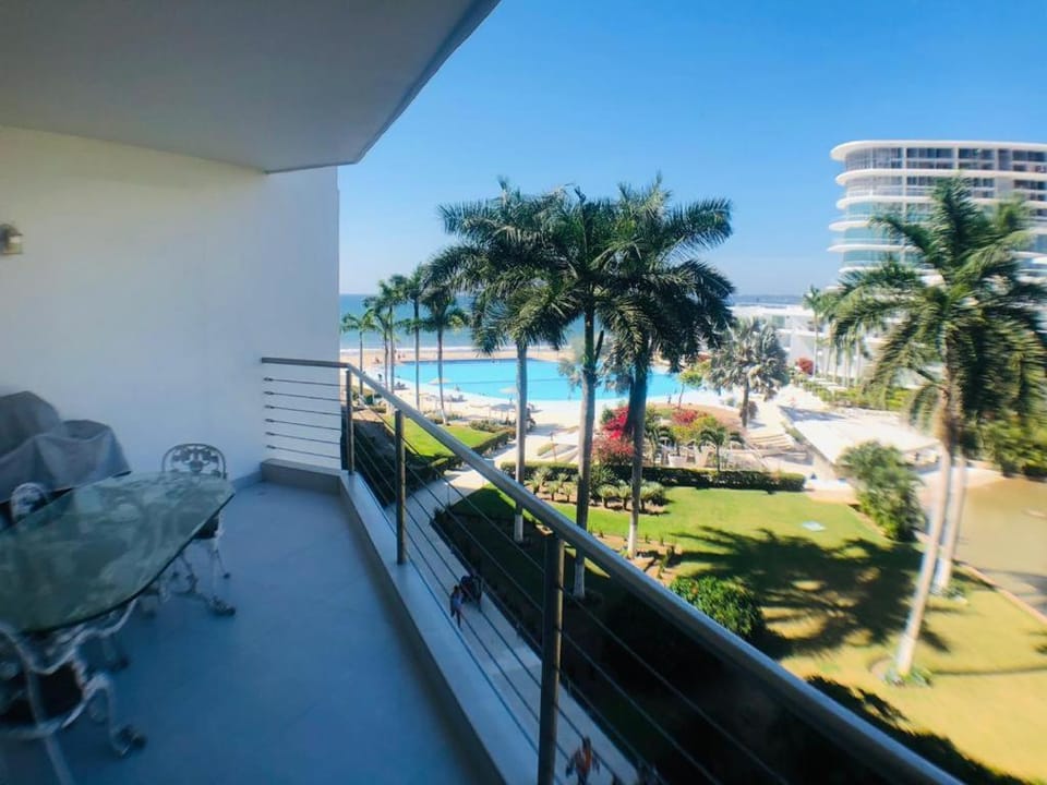 Balcony/Terrace, Garden view, Pool view, Sea view