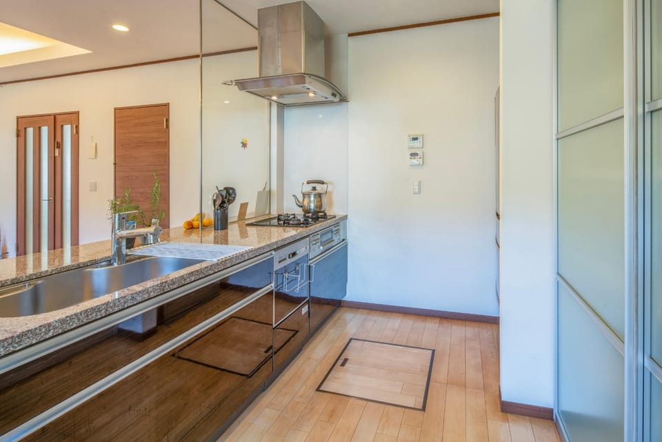 Kitchen or kitchenette, kitchen