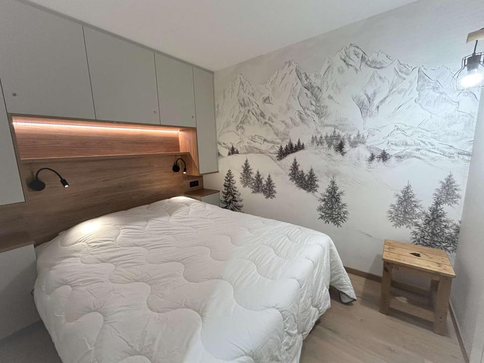 Appartement moderne, proche pistes, 4 pers, Wi-Fi, linge inclus - FR-1-180-650 Apartment in Les Allues
