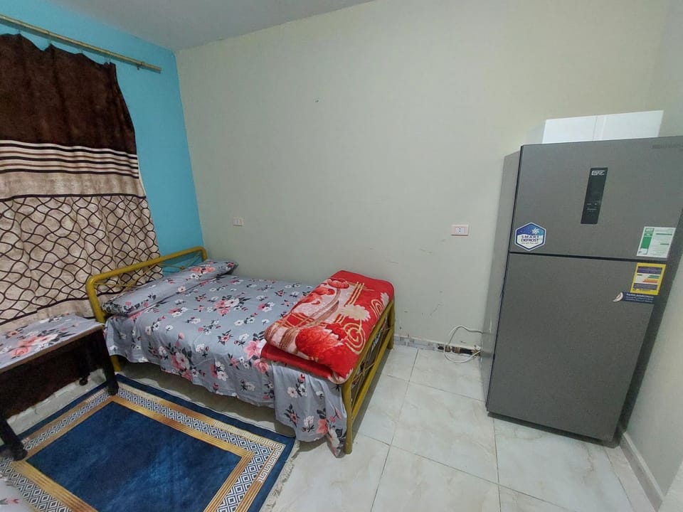 Bed, Kitchen or kitchenette, Photo of the whole room, Bedroom, oven