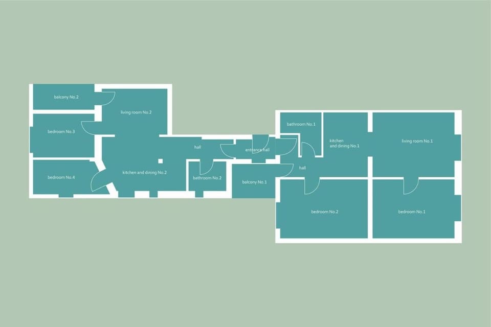 155sqm 4BR Central Belgrade Apartment for 9 Guests Apartment in Belgrade