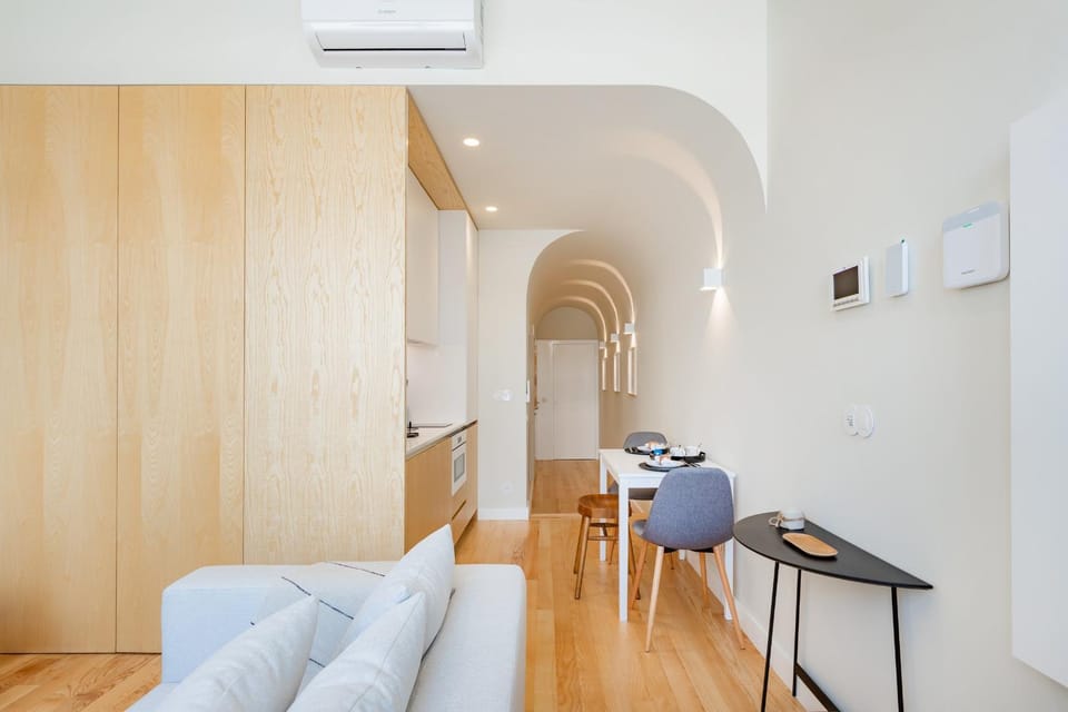 Living room, air conditioner