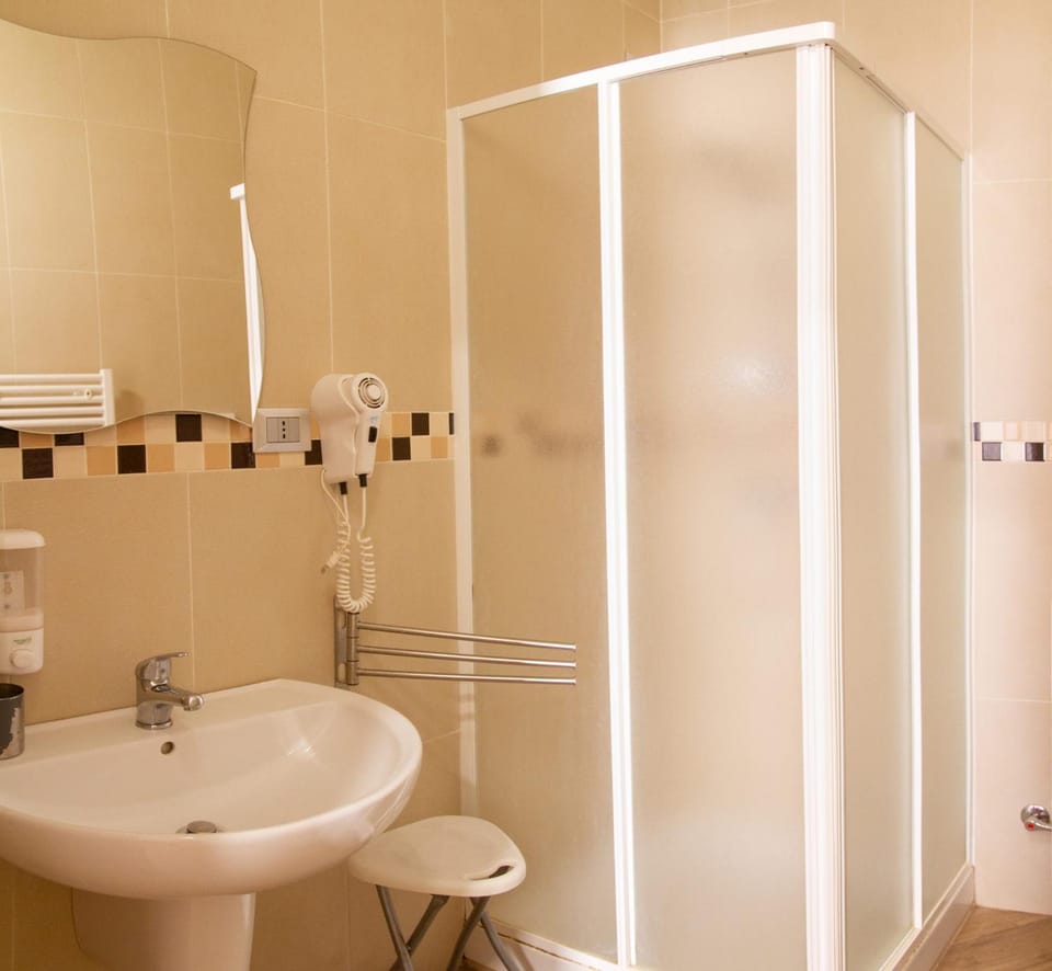 Shower, Bathroom, heating, internet, towels