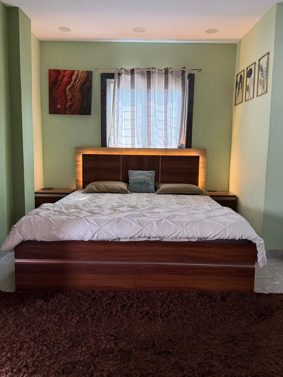 Bed, Bedroom