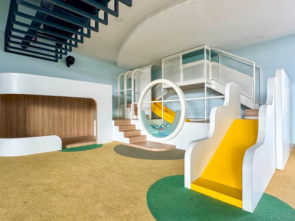 Property building, Children play ground, Area and facilities
