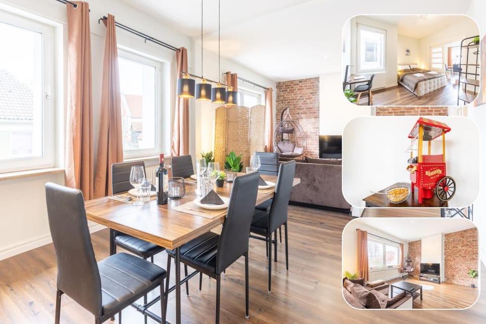 Living room, Seating area, Dining area, Food