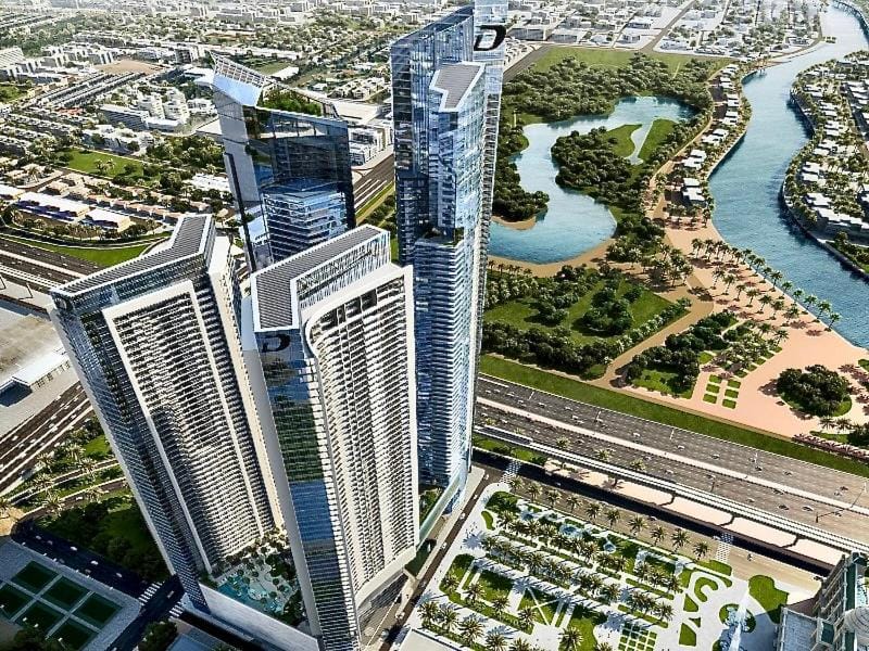 Aykon City Tower I Birds Eye View Apartment in Dubai