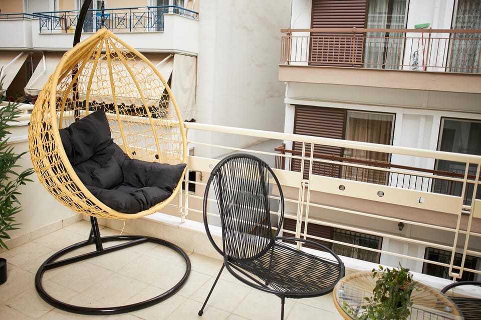 View (from property/room), Balcony/Terrace, Seating area